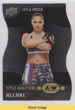 2022 Upper Deck Allure AEW Title Ambitions Leyla Hirsch #TA-16 READ 0f01