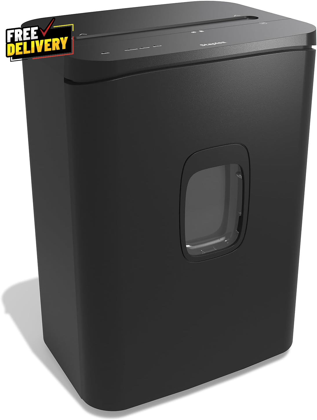 24 Sheet Cross Cut Paper Shredder Anti Jam Office Home Use with Pull Out Bin&hellip;