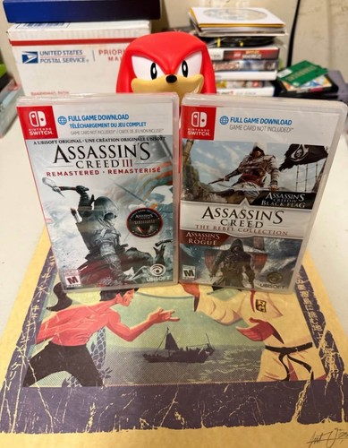 Assassins Creed Bundle: 3 Remastered And The Rebel Collection Nintendo Switch