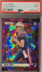 2024 DRAKE MAYE Panini Prizm Rookies #329 Purple Ice Prizm /225 (RC) Mint PSA 9