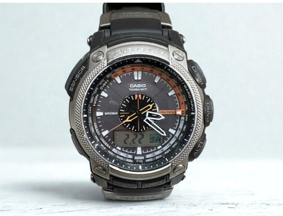 CASIO PRO TREK PRW-5000 Digital Analog Solar Outdoor Watch From Japan