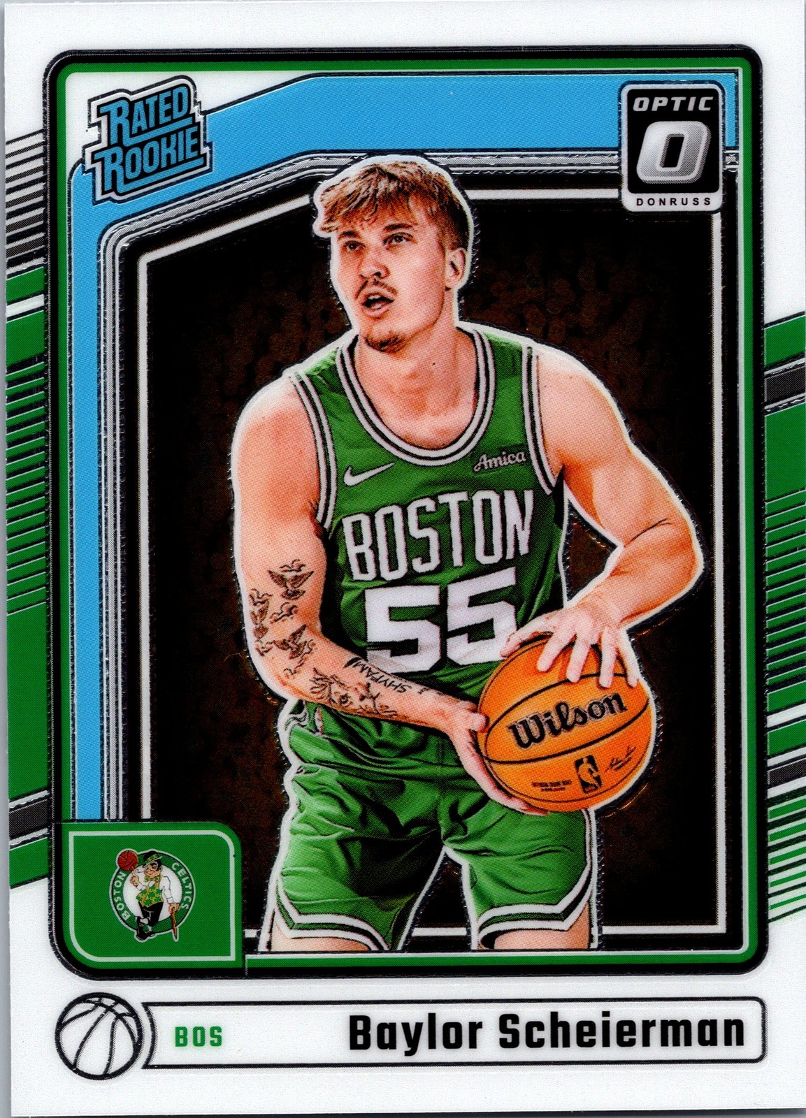 2024-25 Donruss Optic #263 Baylor Scheierman