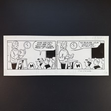 Archie Original Comic Art Signed Dan DeCarlo Riverdale High Jughead Betty 1990