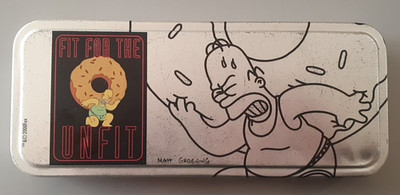 VINTAGE STIFTBOX - THE SIMPSONS - 19*8*2,5CM
