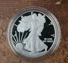 2012 s silver proof American eagle in original acrylic capsule