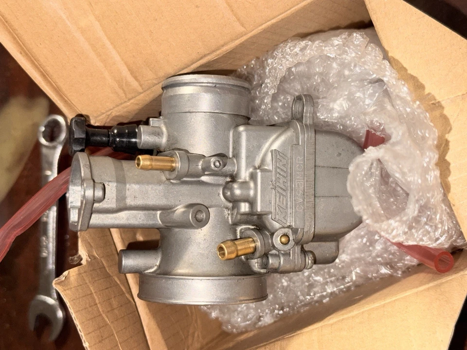 Carburador de admisión de combustible Keihin PWK 28 mm G617 CR YZ KX KTM 85 Foto 3 de 3