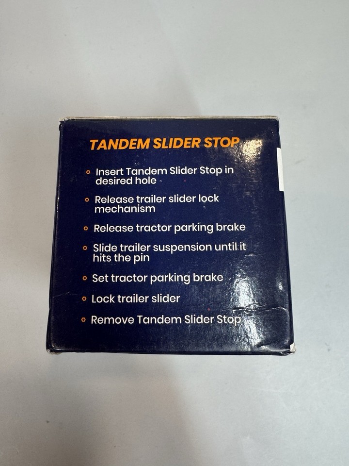 Trailer Tandem Slide Stopper Slider Stop Lock Pin Tool for Semi Truck ...