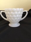 Vintage Milk Glass Sugar Bowl  — photo 1