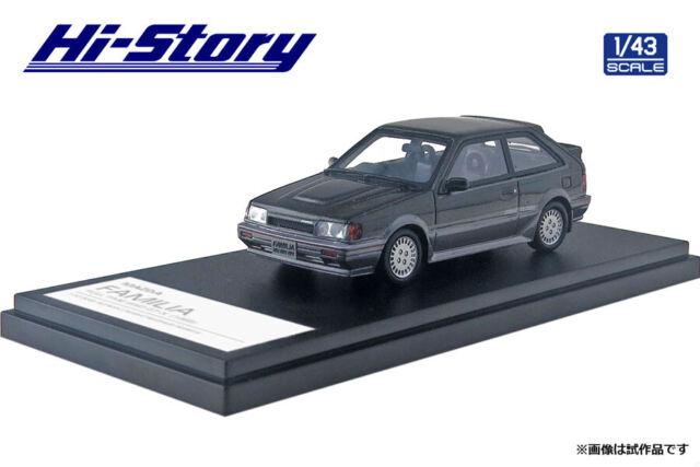 1//43 Hi-Story Mazda Familia Full Time 4WD GT-X 1985 HS261 Resin Model Limited