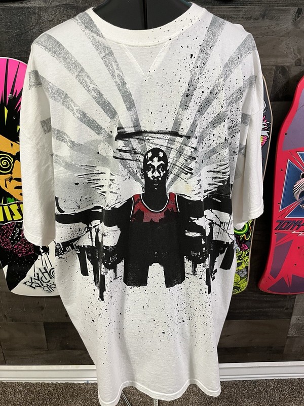 Nike Air Jordan Playground Wingspan T-Shirt Men’s 2XL All Over Print Skyline