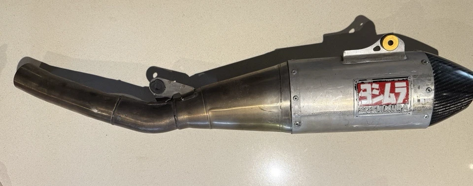 Yoshimura RS4 EXHUAST,(USED FAIR COND!) YZ250F 2014-18, WR250F 2015-18,GS91 JT04 - image 2 of 4