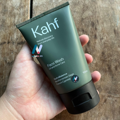 KAHF MEN Face Wash Oil Fight Acne Care Redness Moisture Smooth Pores 2X100ml - Picture 18 of 19