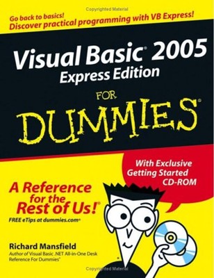 Visual Basic 2005 for Dummies Paperback Richard Mansfield
