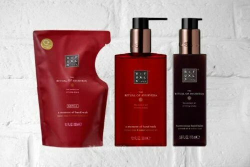 Körperpflege mit Rosen- Rituals