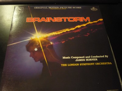 BRAINSTORM ~ ORIGINAL MOTION PICTURE SCORE  VINYL RECORD LP / 1983 JAMES HORNER