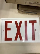 Cooper Sure-Lite Exit Sign Double Sided Metal Housed New In Box