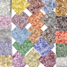 Miyuki Tila Seed Beads 5mm x 1 mm Silk Beads Approx. 7.2 Gram Many Colors
