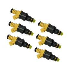 SET 6 Fuel Injectors fits Wrangler Cherokee YJ 1987-1998 I6 4.0 REPLACE 33007127