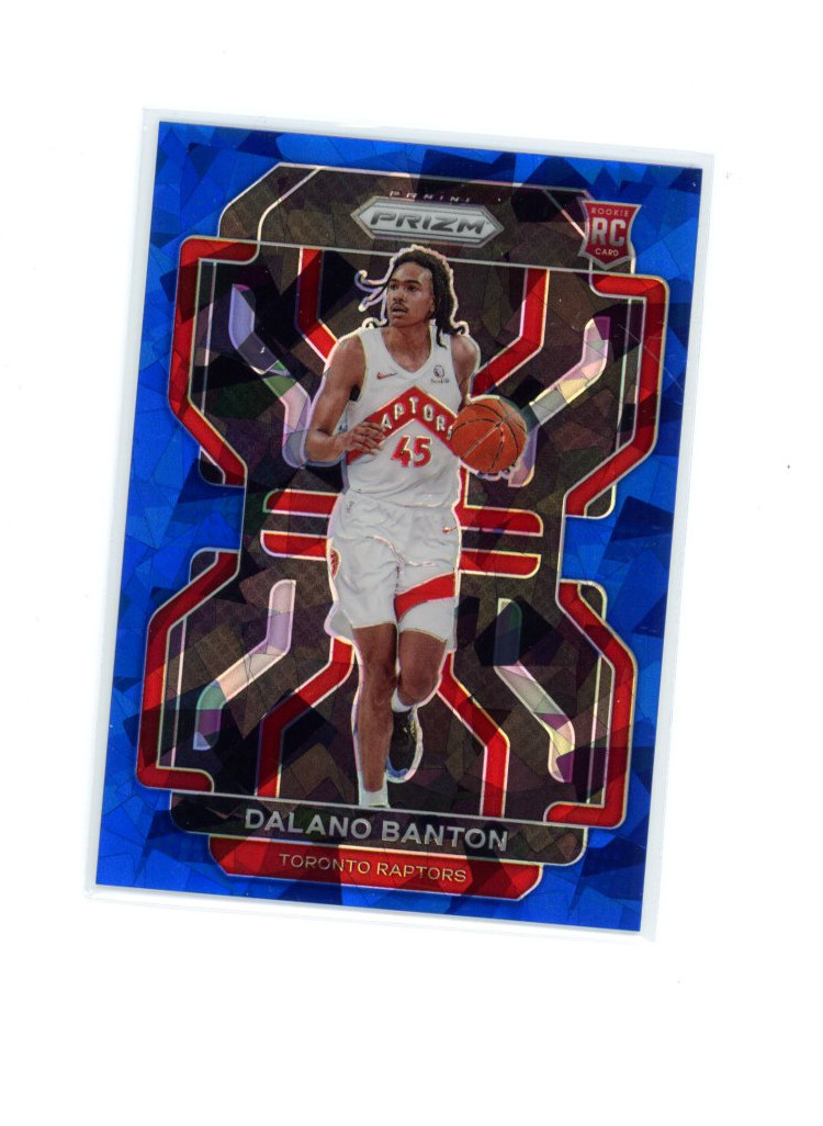Dalano Banton 2021-22 Panini Prizm Blue Ice RC /125
