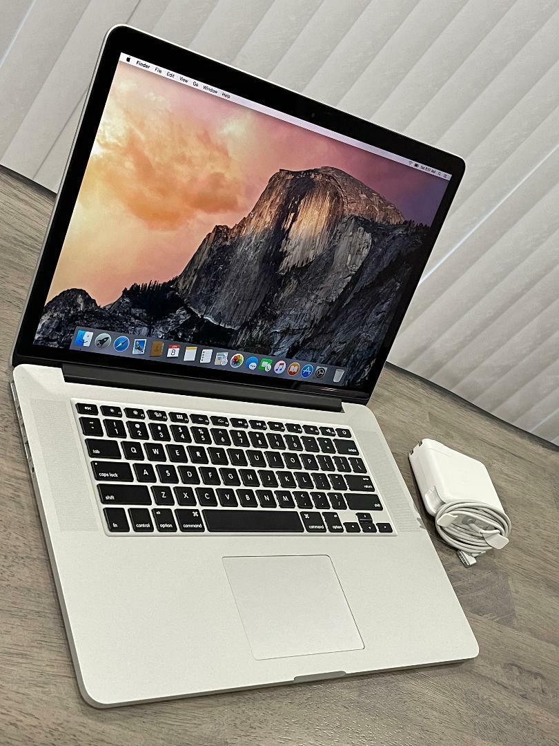 MacBook Pro 15インチ 2013 i7 8GB 256GB シルバー