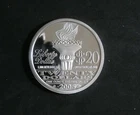 2005 NORFED $ 1 oz .999 SILVER 20$ FROSTY PROOFLIKE FROM FEDERAL IMPOUND A13