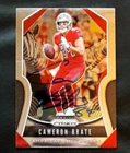 CAMERON BRATE TAMPA BAY BUCCANEERS TIGHT END SIGNED AUTOGRAPHED FOOTBALL CARD