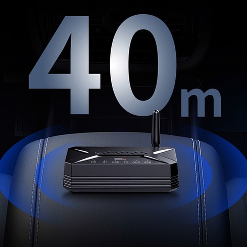 Long Range Bluetooth Transmitter Receiver Stereo Audio Adapter For TV Home Car - 第 7/23 張圖片