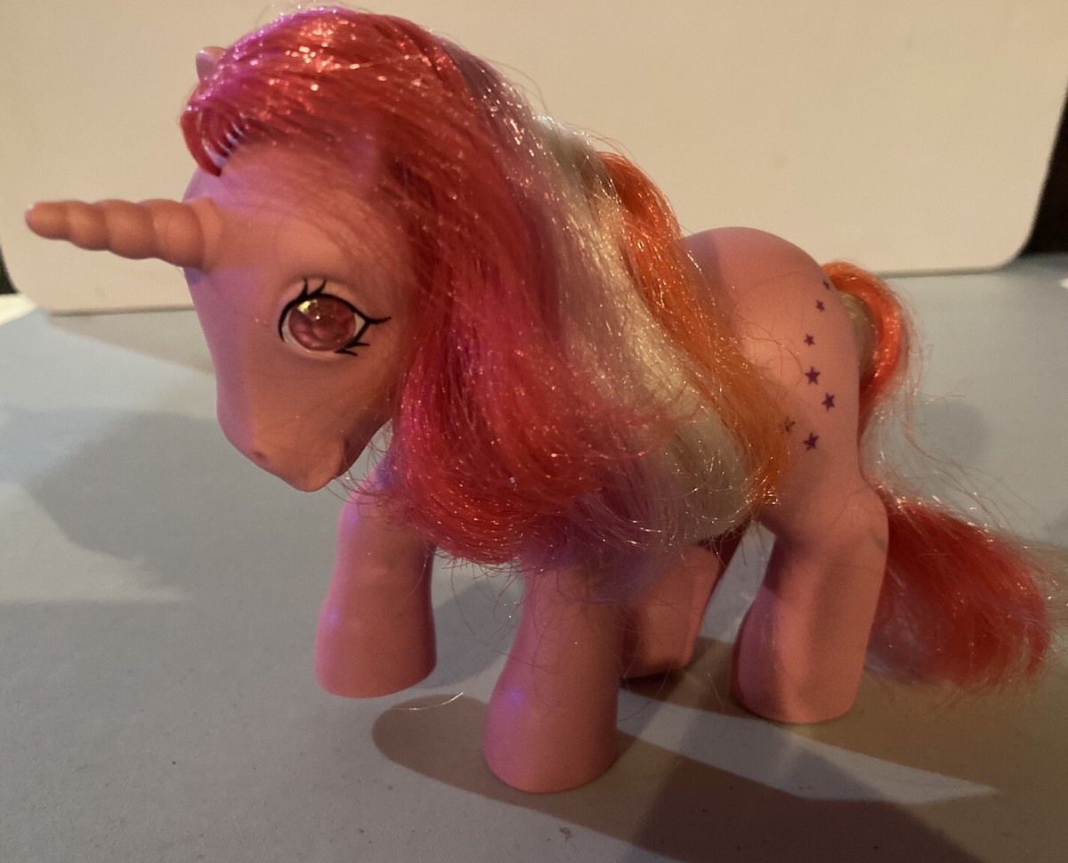 Vintage My Little Pony G1 Twinkle Eye Jewel Purple Unicorn Little