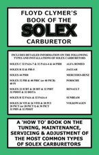 Floyd Clymers Book Of The Solex Carburetortune-upmaintenanceservicingmore