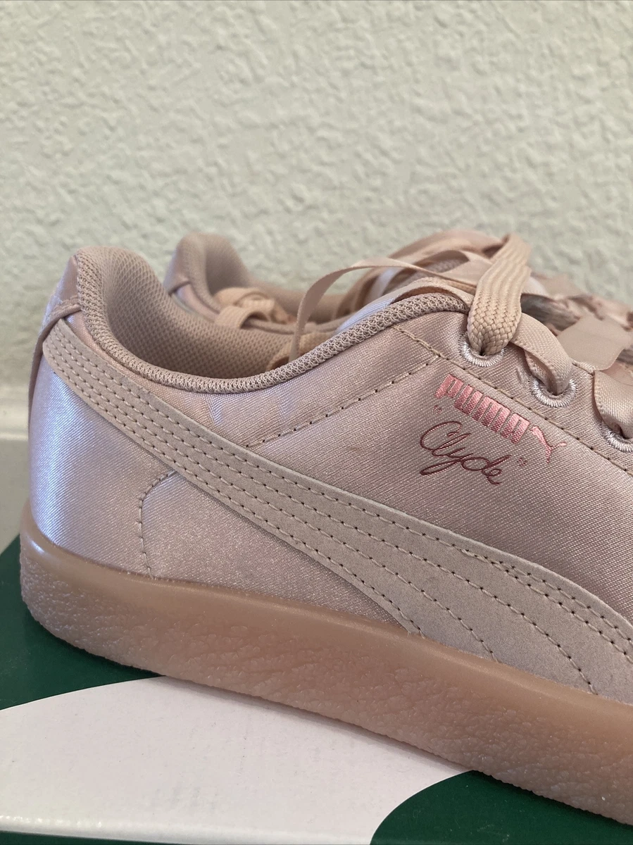 Puma clyde rose gold cheap