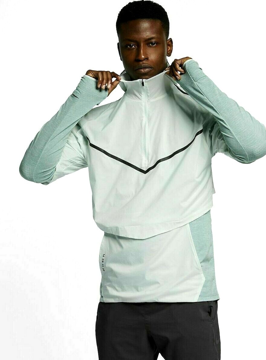 NIKE - 【Mサイズ】NIKE SHIELD TECH PACK Nike Shield Tech Pack Running Jacket Men's XL Blue and Black