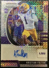 2020 Prizm Draft Picks Kristian Fulton Auto RC 46/49 Mojo Prizm