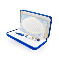 Eversharp Skyline Doctor's Blue Demonstrator Fountain Pen - New Old Stock