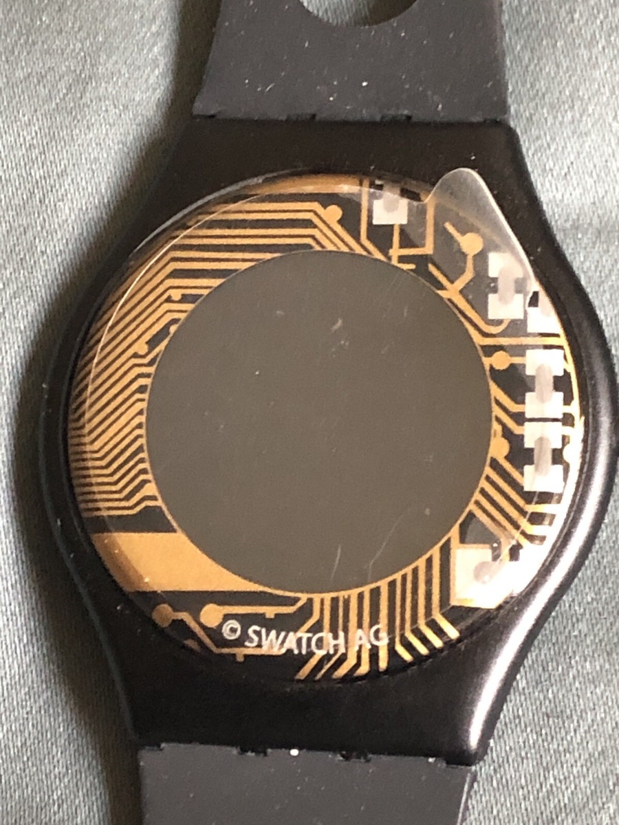 1985 James Bond 007 SWATCH “A View To A Kill” Limited Rare Watch