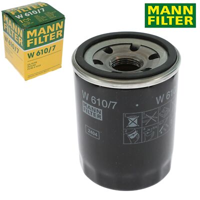 MANN FILTER W 610/7 ÖLFILTER FÜR HYUNDAI I10 PA BA IA PB PBT IB I20 GB ATOS MX