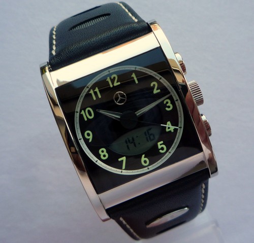Mercedes Benz SL Class Car Accessory Sport Classic Digital LCD Chronograph Watch - Picture 7 of 13