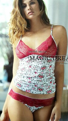 Damen Unterwäsche Set  Trägertop  Top + Slip (Tanga)  Magic Dream   Unterhemd