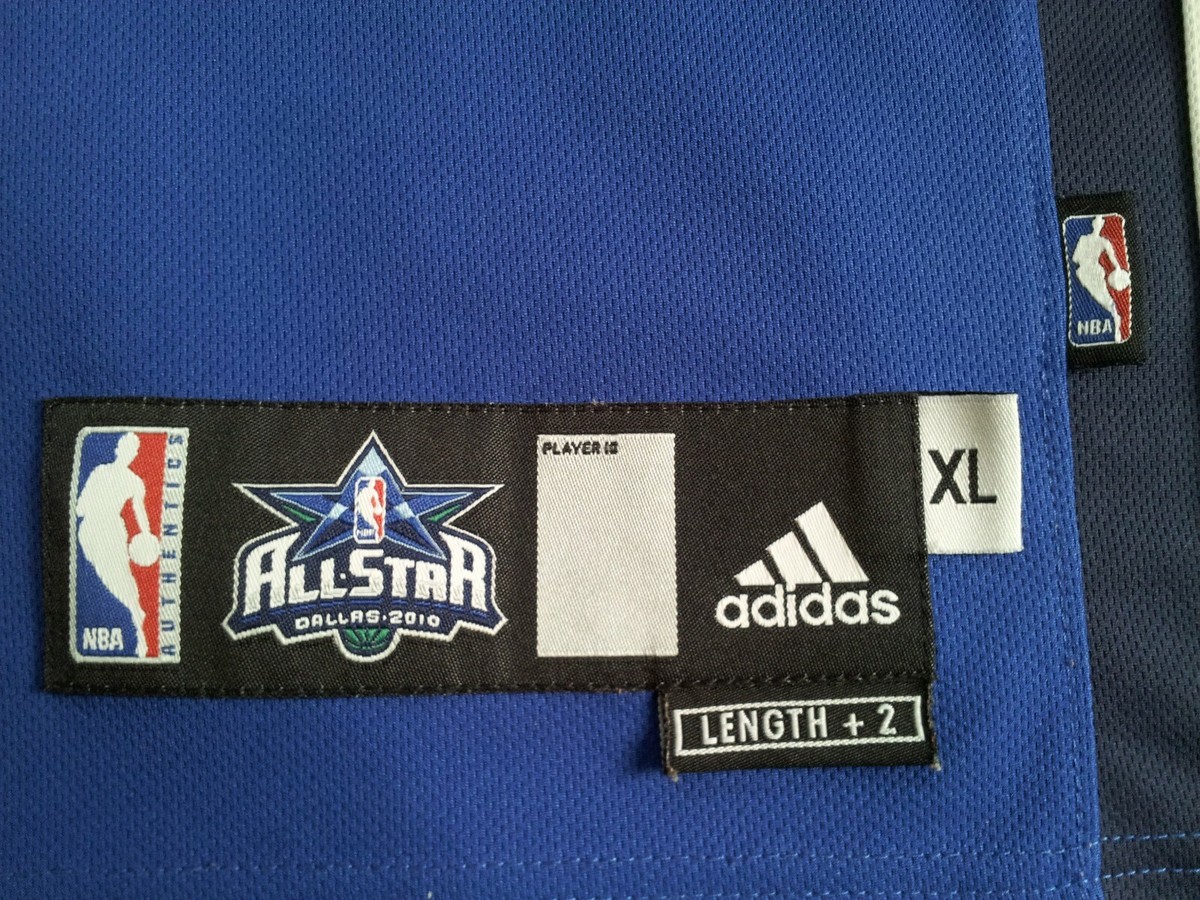 VINTAGE ADIDAS 2010 NBA ALL STAR GAME #23 LEBRON JAMES AUTHENTIC