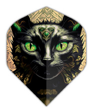 PENTATHLON Cat Standard Dart Flights 100 Micron - 5 sets 15 flights
