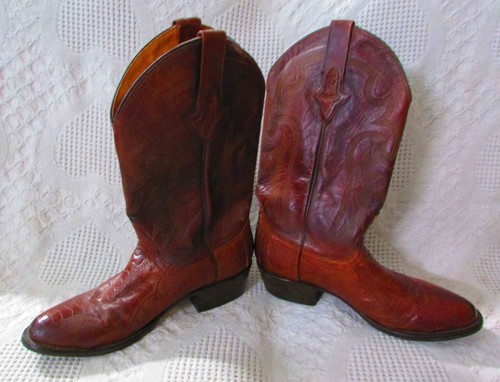 Men's Resistol Ranch Cowboy Boots, Size 