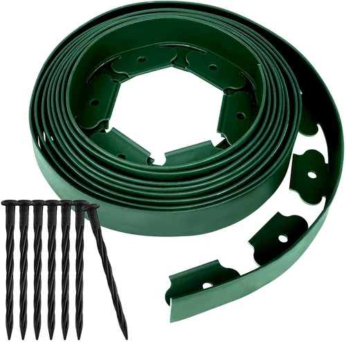L-shaped Landscape Edging Border Kit 33 FT No-Dig Garden Edge Lawn Border - Picture 15 of 17
