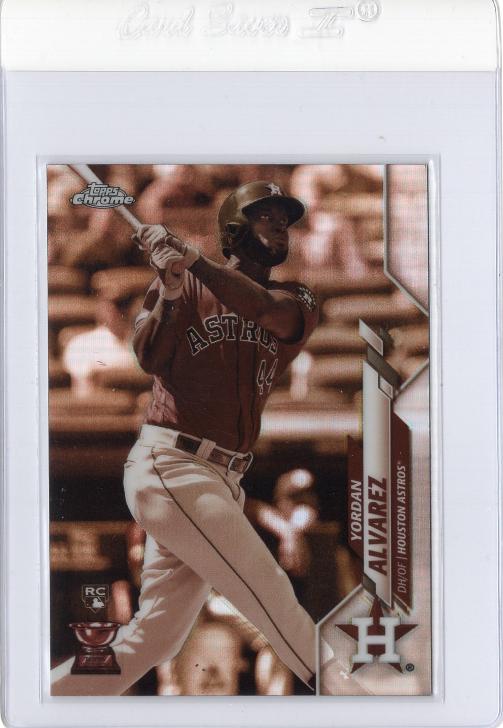 2020 Topps Chrome Sepia Refractor #200 Yordan Alvarez RC