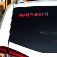 Iron Maiden Decal Sticker, Laptop, PICK SIZE  COLOR, Laptop, Wall, Heavy Metal