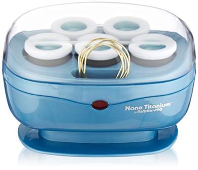 BaBylissPRO Nano Titanium Roller Hairsetter Professional 5 pc Flocked Jumbo Roll