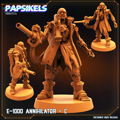 E-1000 Annihilator C | Papsikels |  | RPG D&D Wargaming 3D Printed Mini