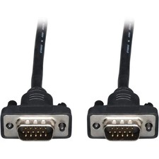 Eaton Tripp Lite Series Low-Profile VGA High-Resolution RGB Coaxial Cable HD15