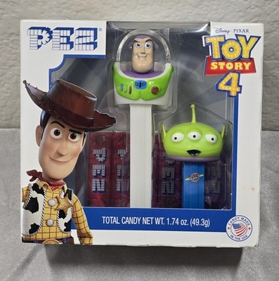 NEW Toy Story 4 Pez Dispenser 2 Pack with Candy Buzz Lightyear & Alien
