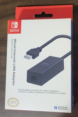 HORI Wired Internet LAN Adapter for Nintendo Switch - Officially Licensed NEW