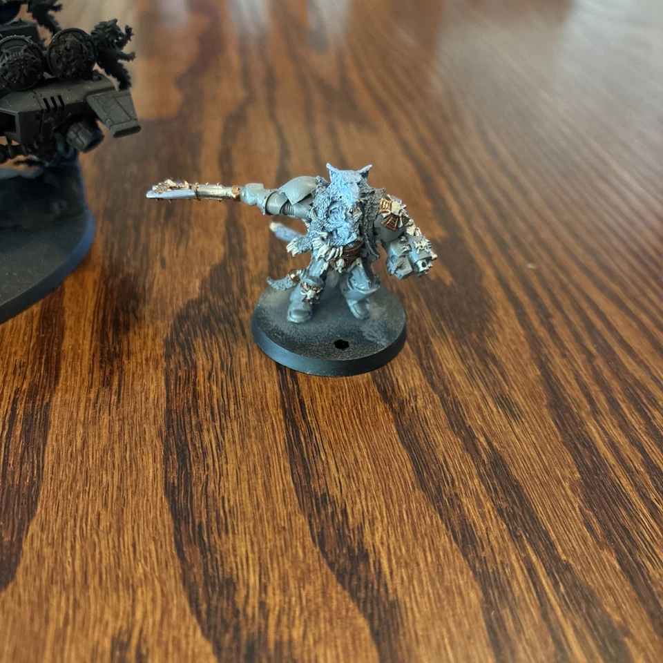 Space Wolves Logan Grimnar on Stormrider Warhammer 40k - Epic Hero - Image 3 of 3