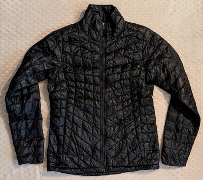 THE NORTH FACE Women's Black Thermoball Puffer Jacket Size Small
